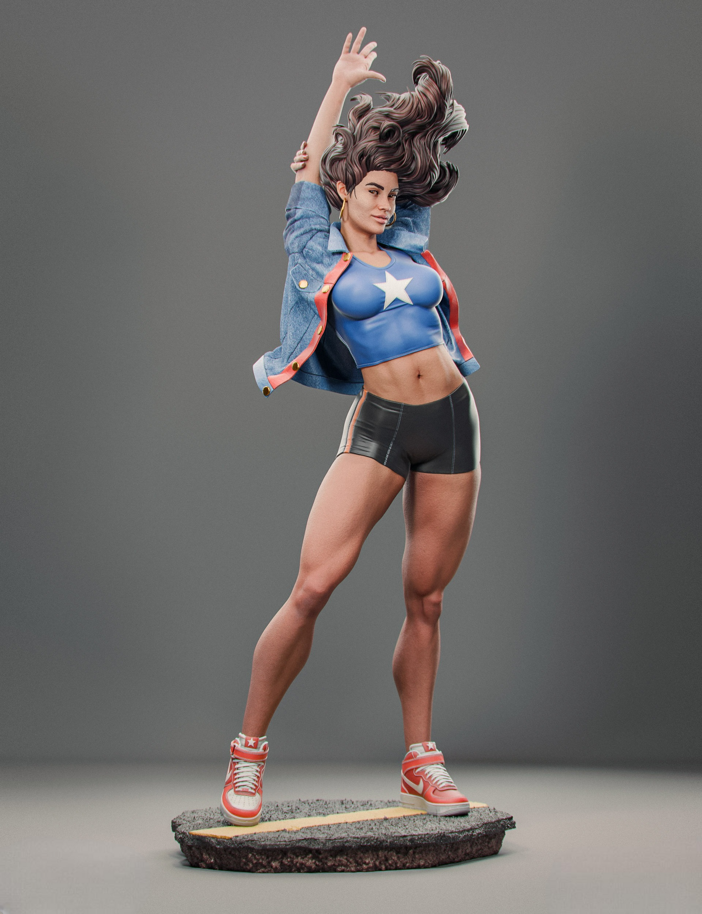 2853 America Chavez - Marvel Comics - STL 3D Print Files