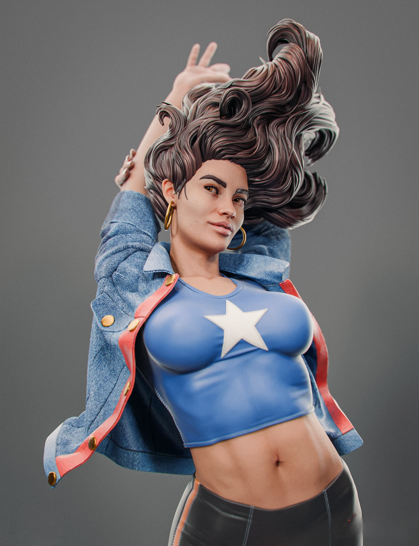 2853 America Chavez - Marvel Comics - STL 3D Print Files