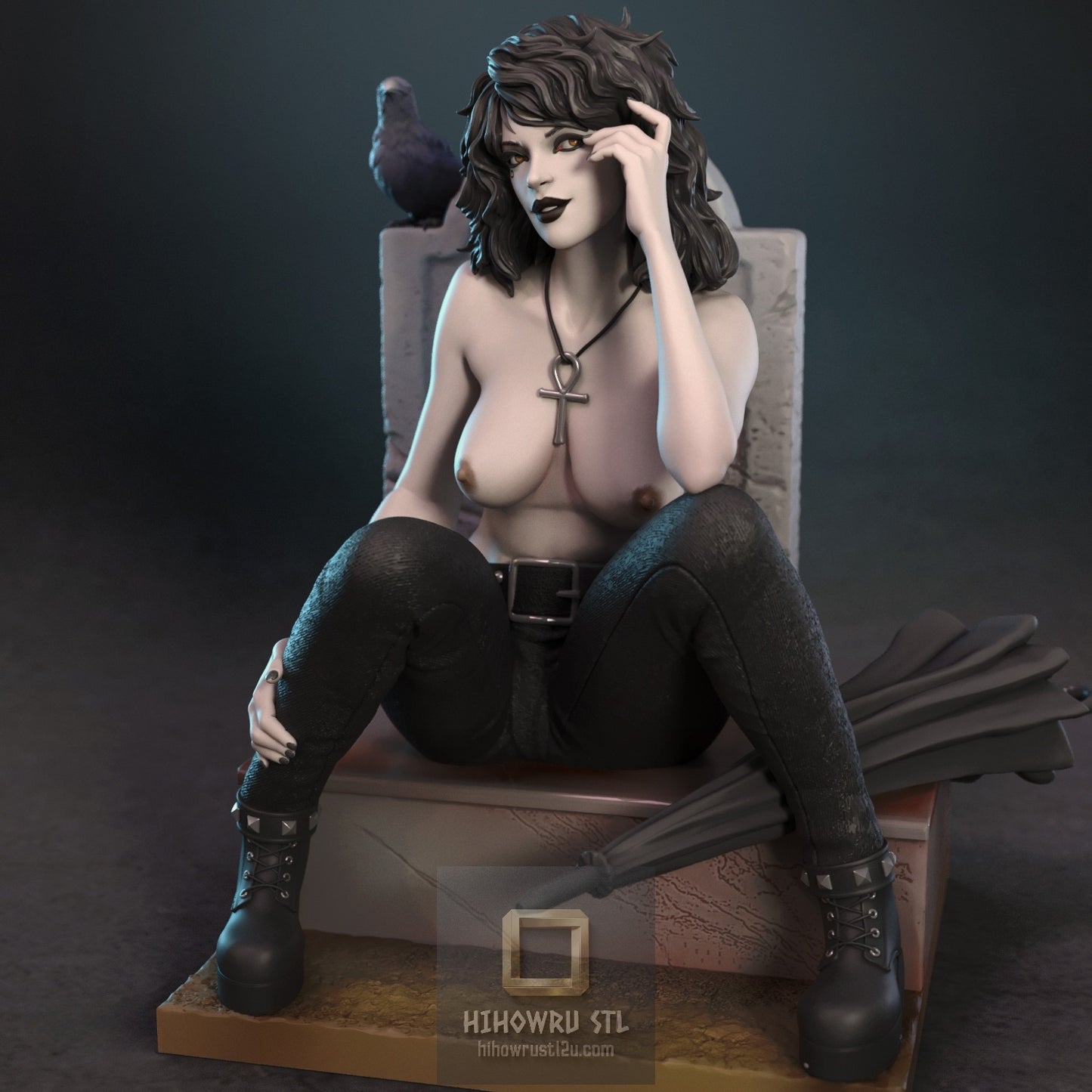 5267 Death NSFW - Sandman - STL 3D Print Files