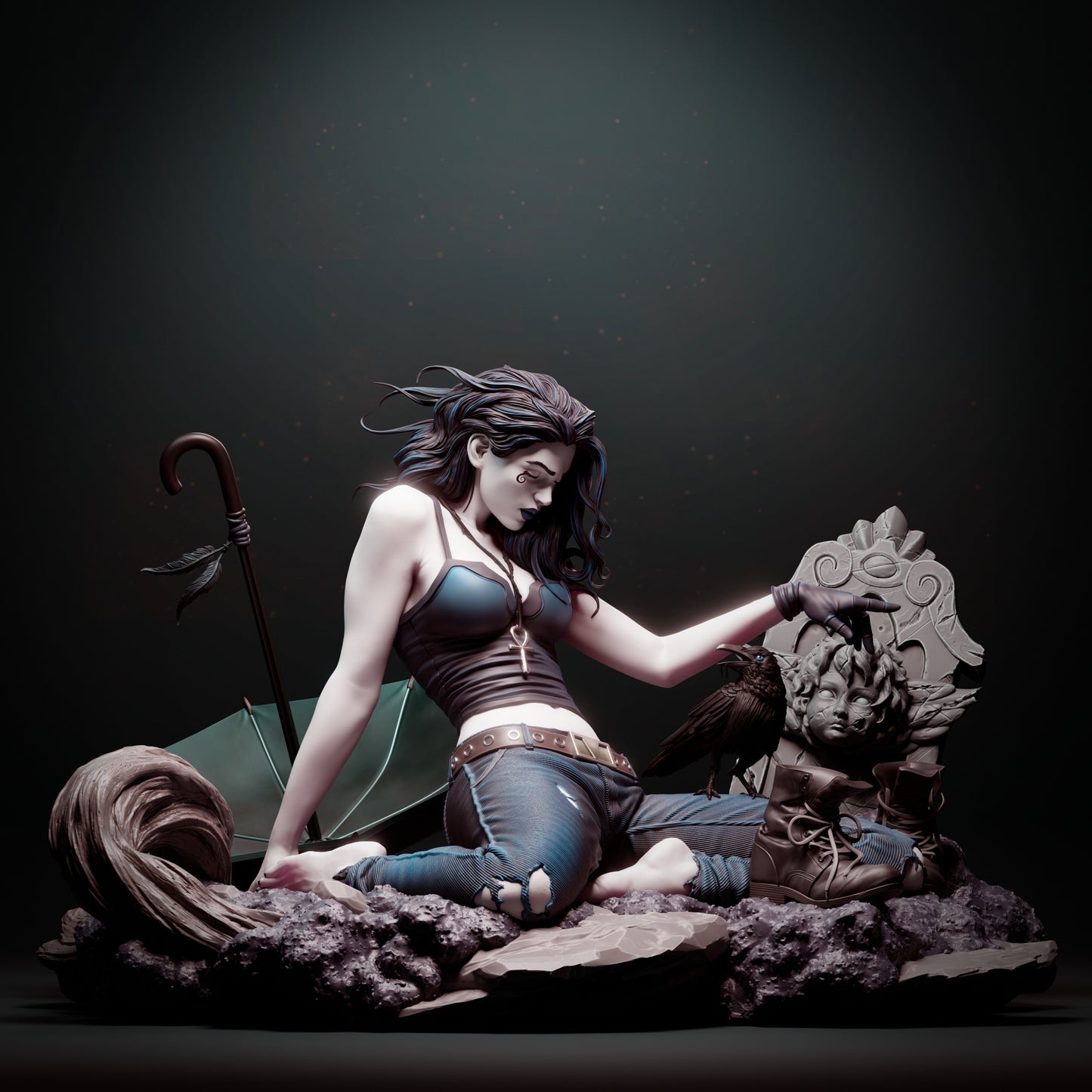 3238 Death - Sandman - STL 3D Print Files