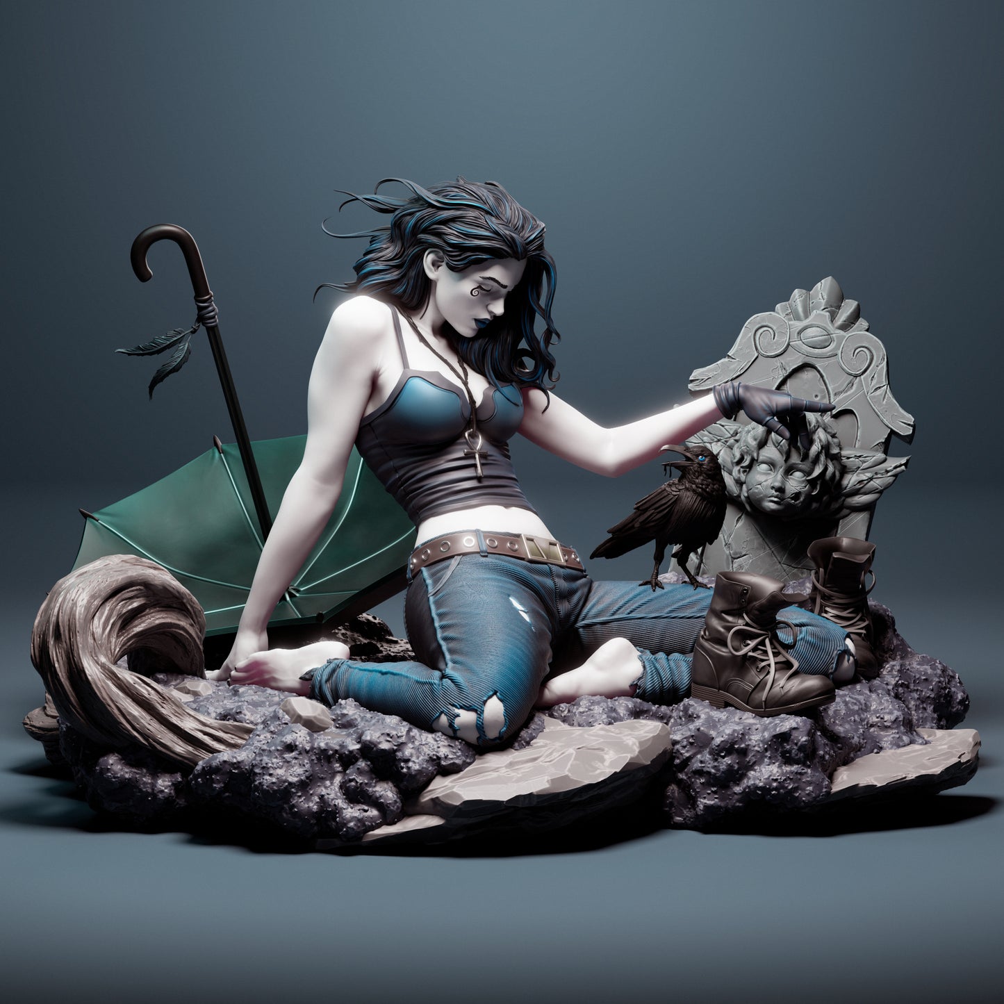 3238 Death - Sandman - STL 3D Print Files