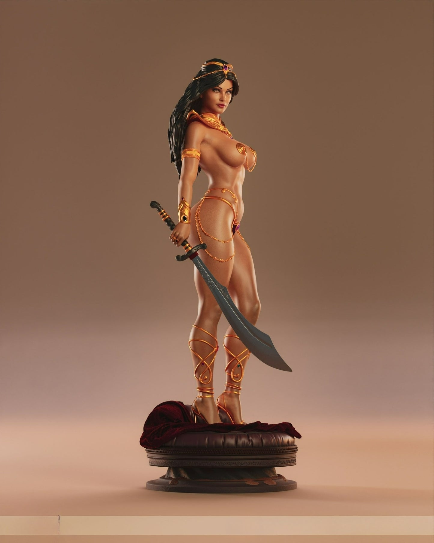 3322 Dejah Thoris - STL 3D Print Files