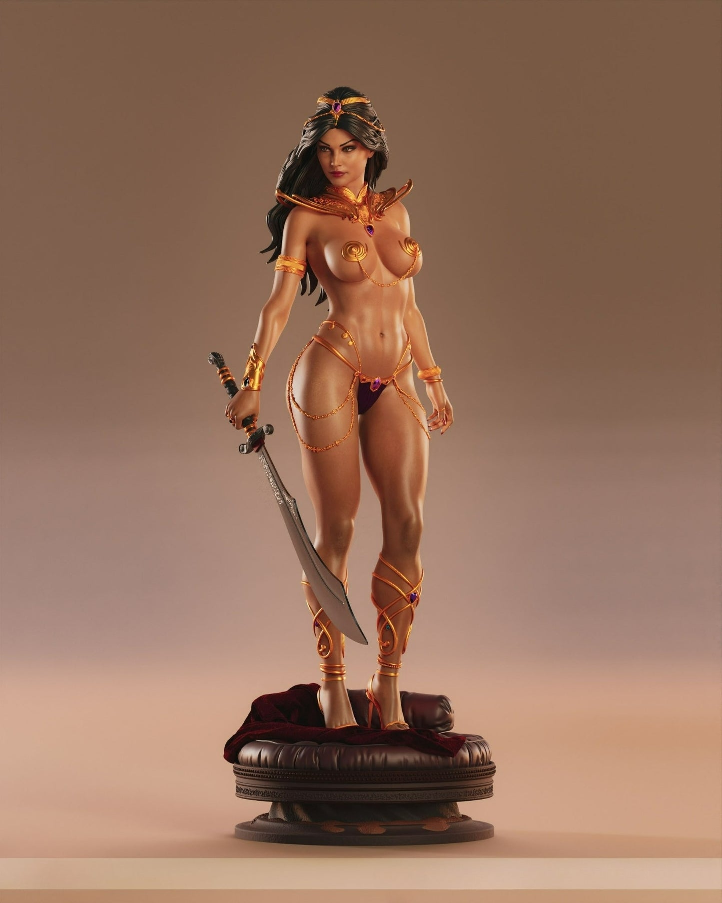 3322 Dejah Thoris - STL 3D Print Files