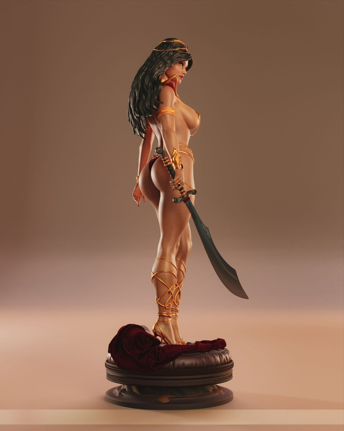 3322 Dejah Thoris - STL 3D Print Files