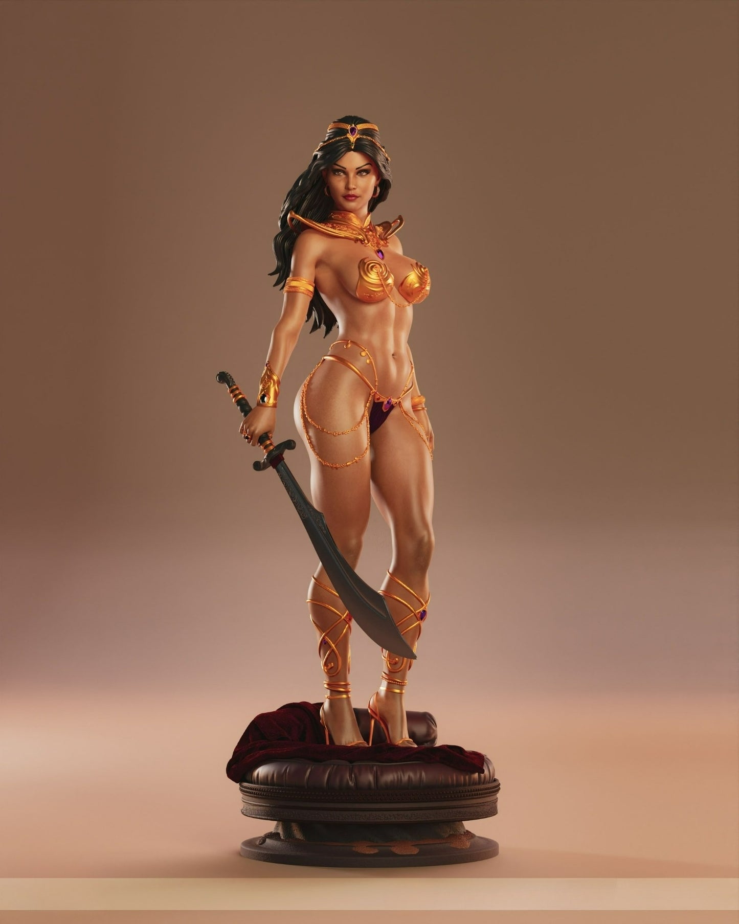 3322 Dejah Thoris - STL 3D Print Files