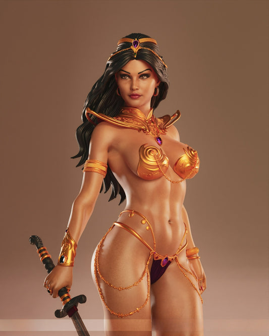 3322 Dejah Thoris - STL 3D Print Files