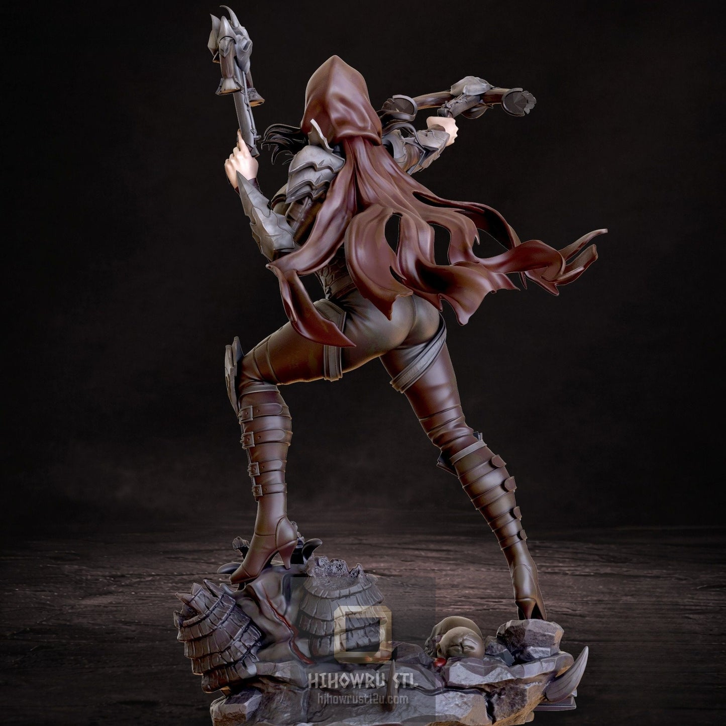 5198 Demon Hunter NSFW - Diablo Immortal - STL 3D Print Files