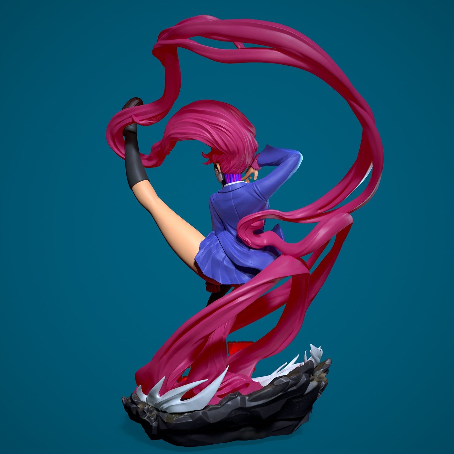3889 Aira Shiratori - Dandadan - STL 3D Print Files