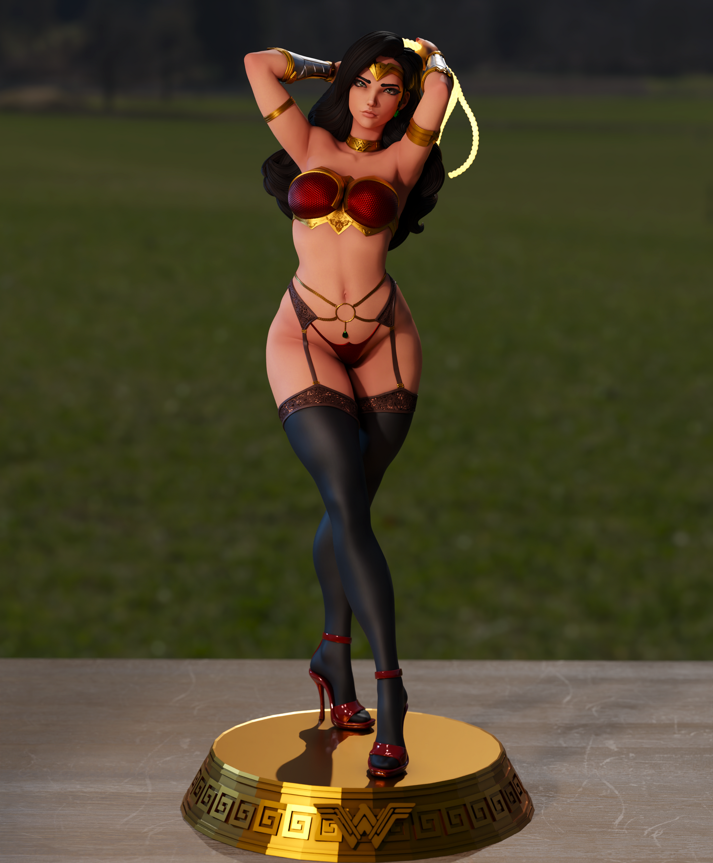 2941 Wonder Woman NSFW - DC Comics - STL 3D Print Files