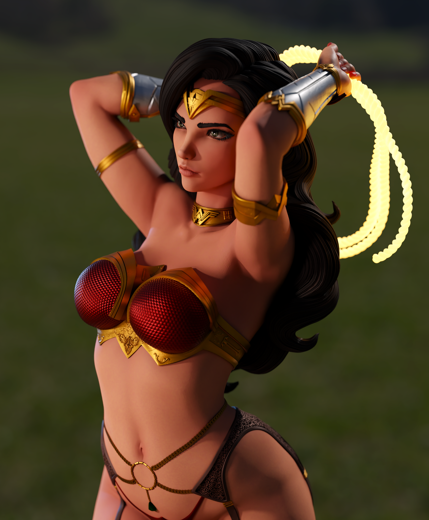 2941 Wonder Woman NSFW - DC Comics - STL 3D Print Files