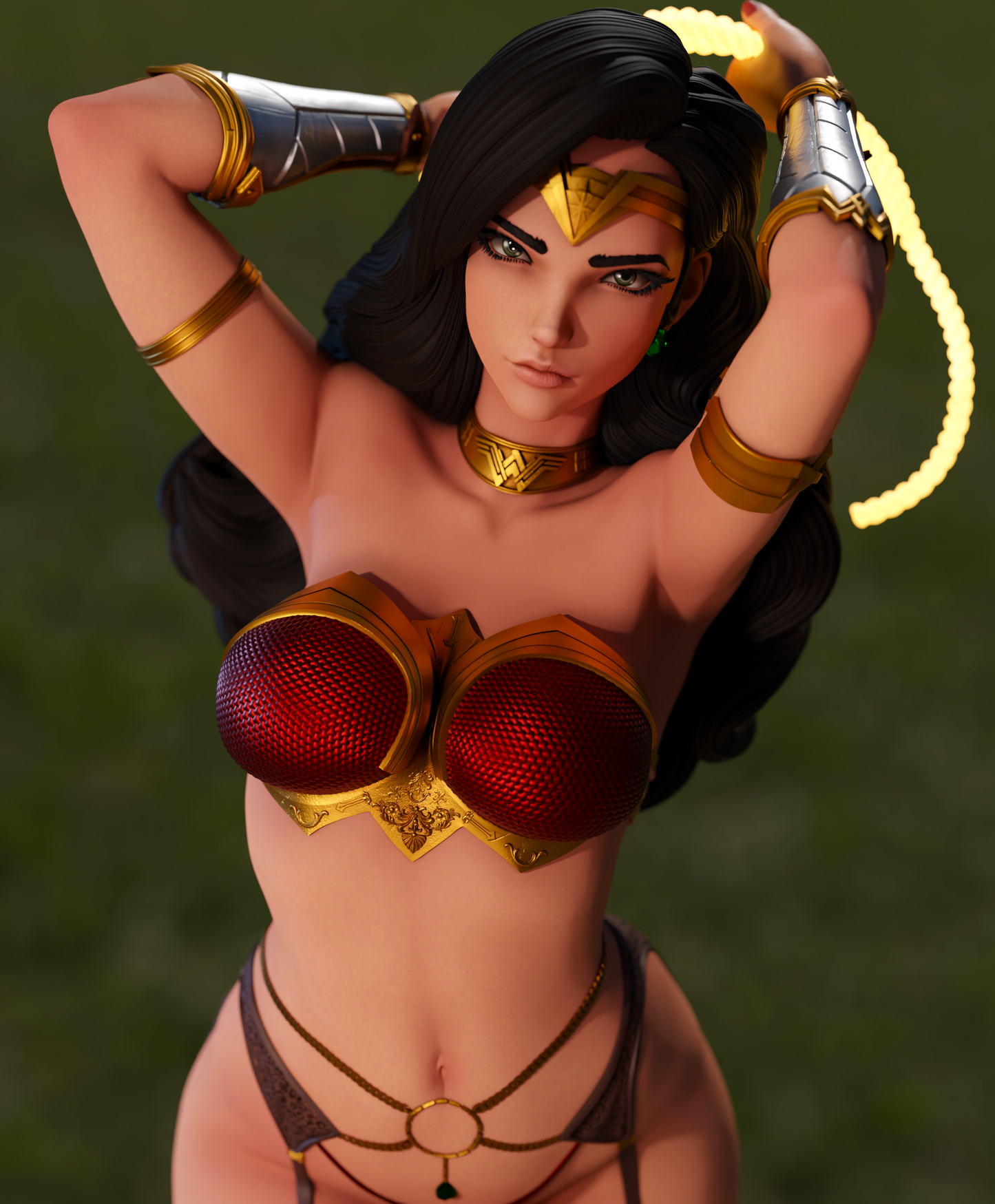 2941 Wonder Woman NSFW - DC Comics - STL 3D Print Files