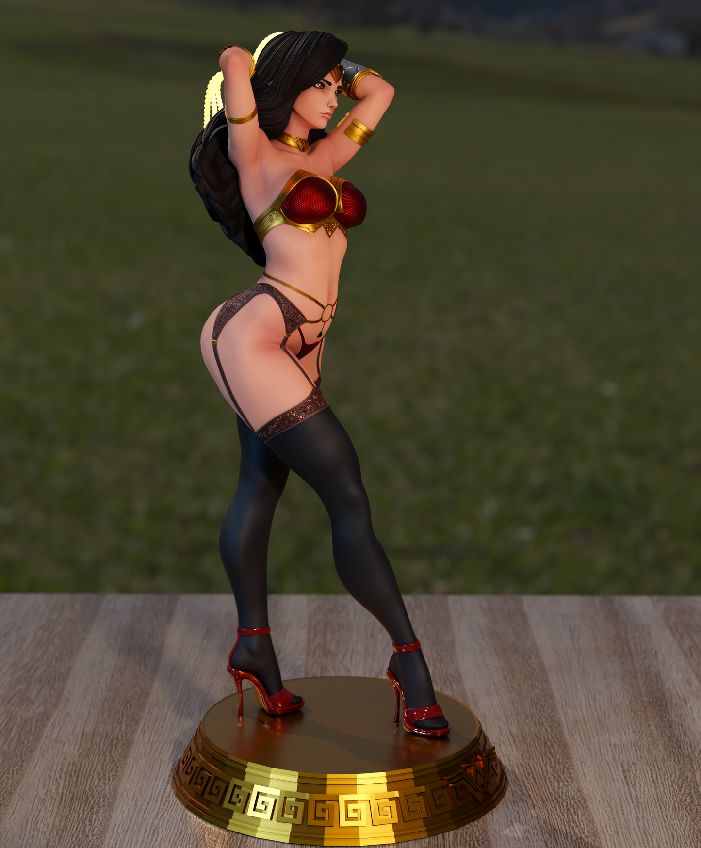 2941 Wonder Woman NSFW - DC Comics - STL 3D Print Files