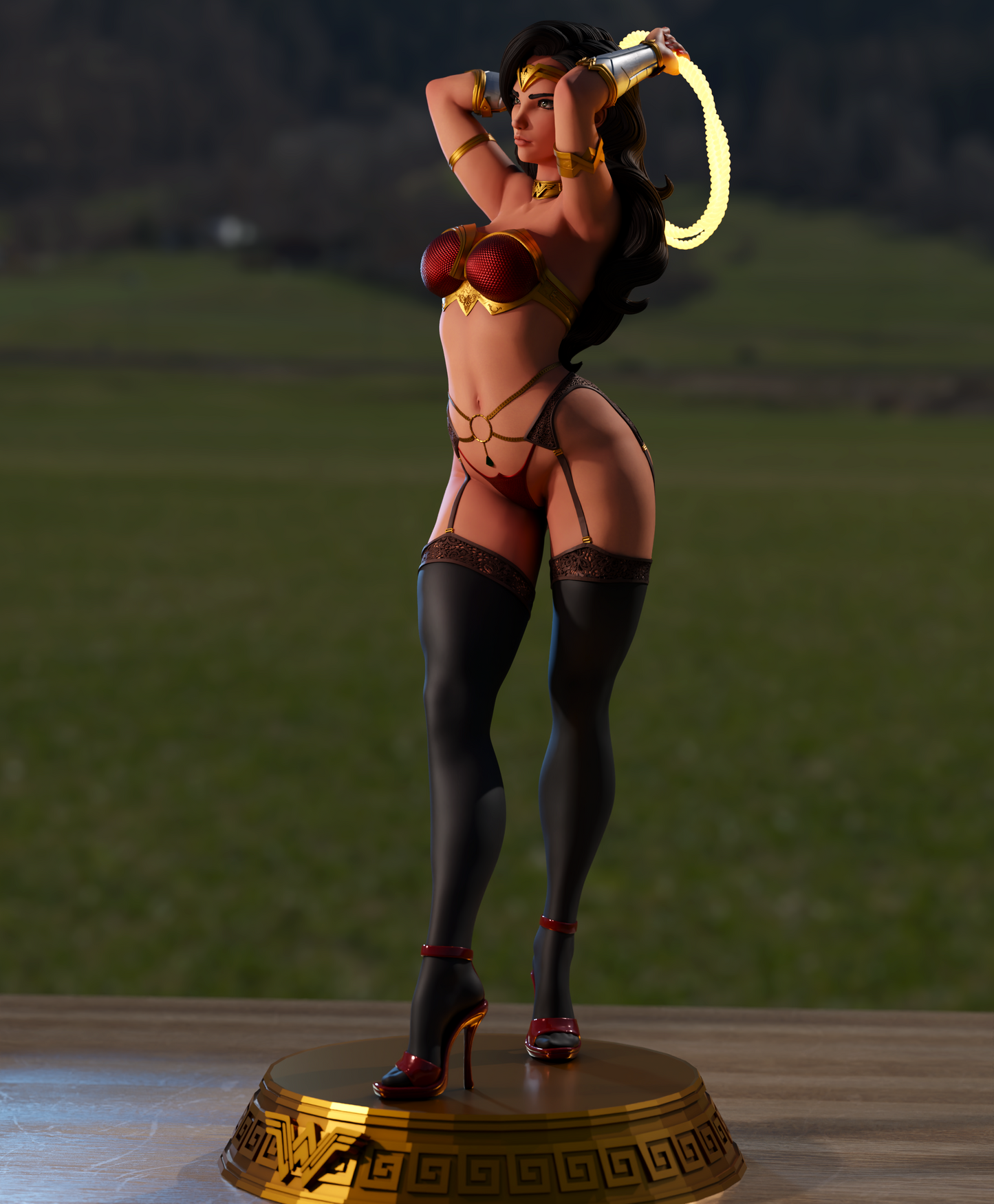 2941 Wonder Woman NSFW - DC Comics - STL 3D Print Files