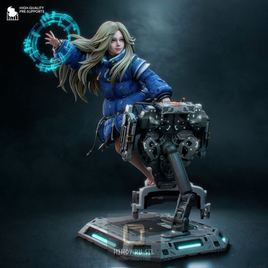 5190 Diana - Pragmata - STL 3D Print Files