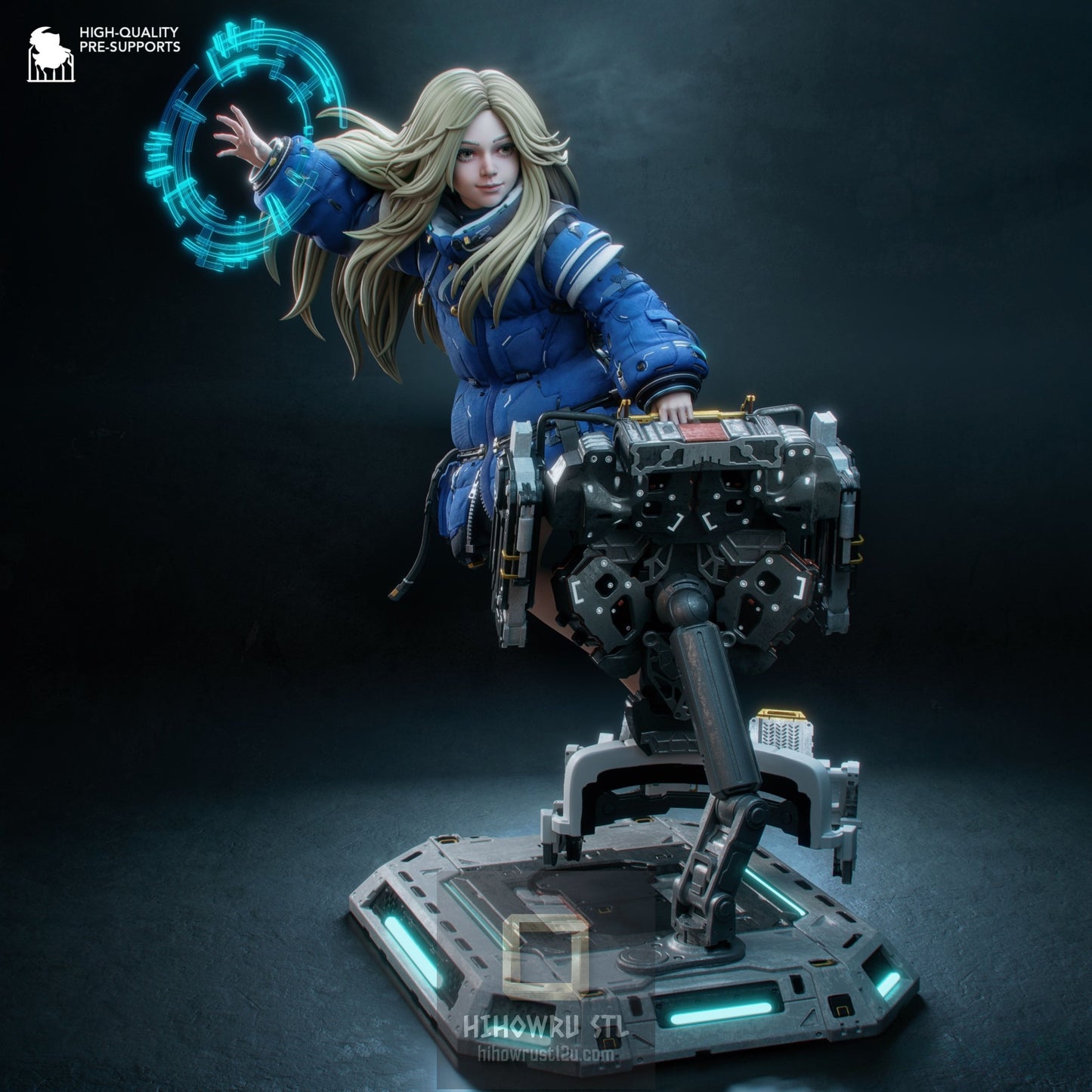 5190 Diana - Pragmata - STL 3D Print Files