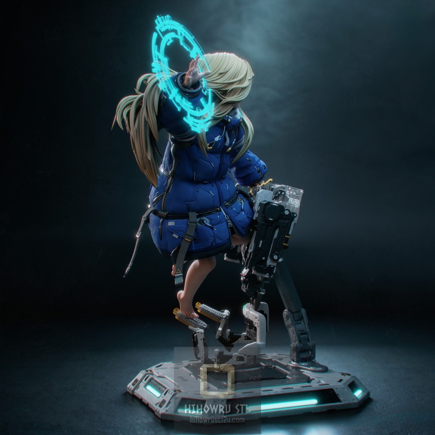 5190 Diana - Pragmata - STL 3D Print Files