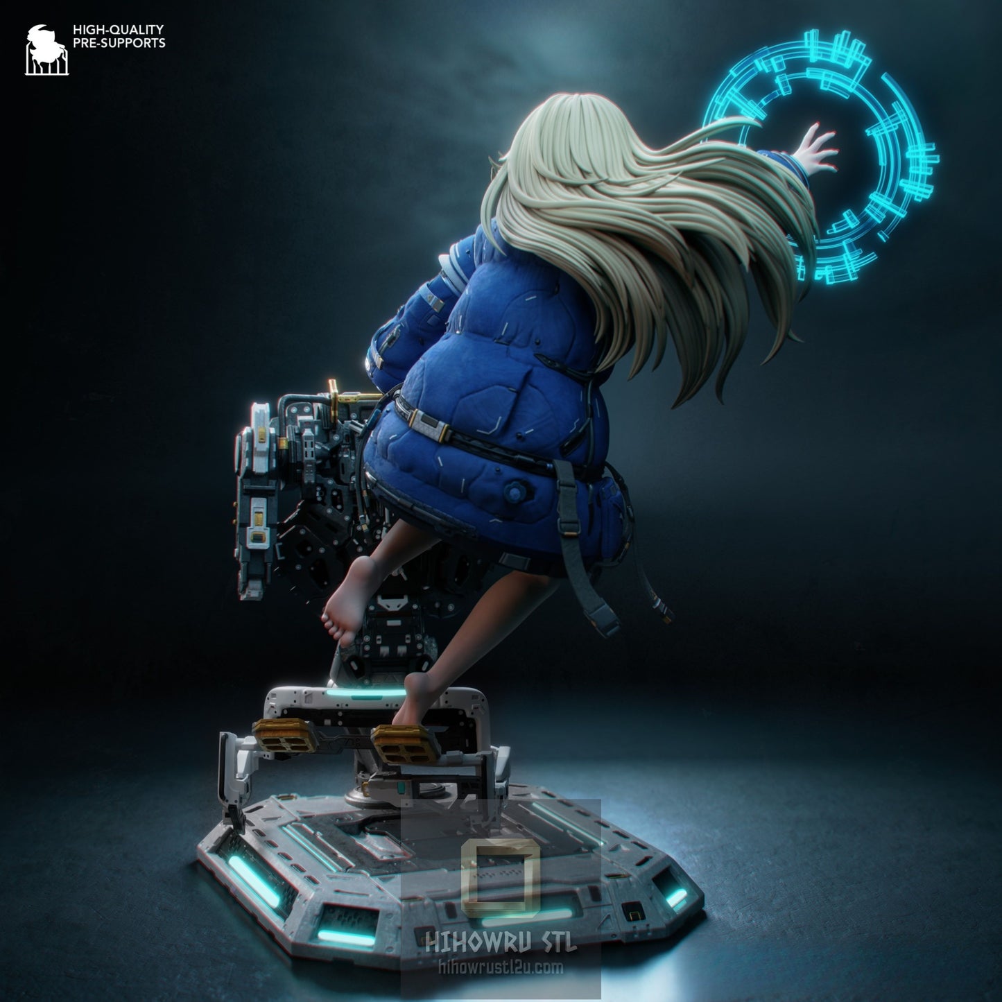 5190 Diana - Pragmata - STL 3D Print Files