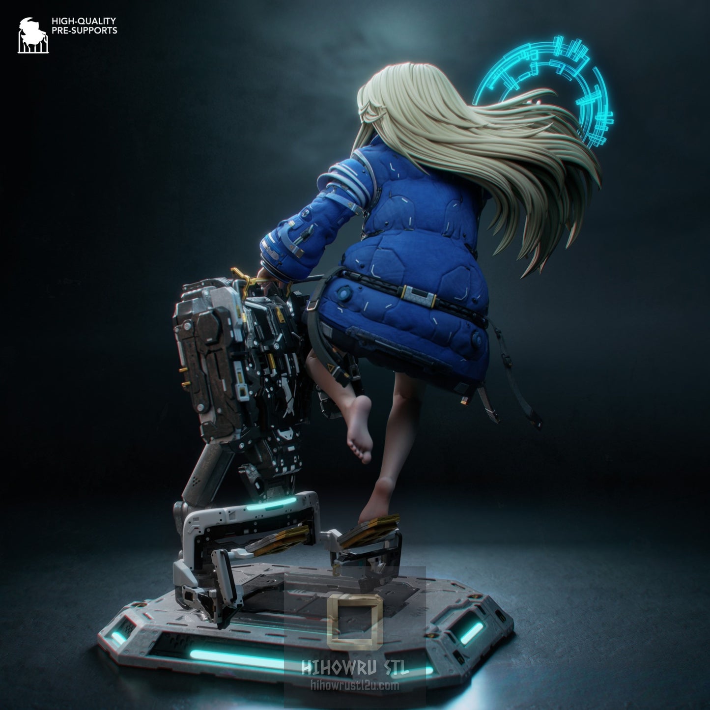 5190 Diana - Pragmata - STL 3D Print Files