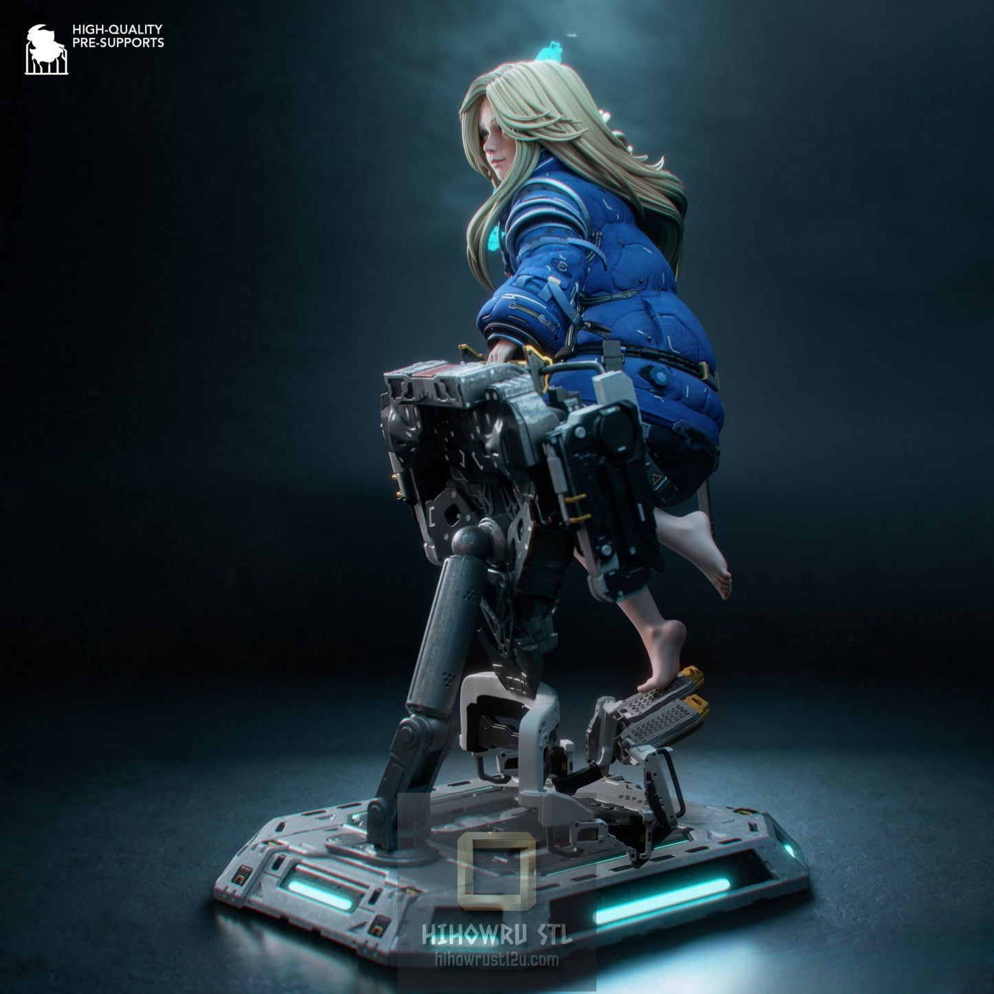 5190 Diana - Pragmata - STL 3D Print Files
