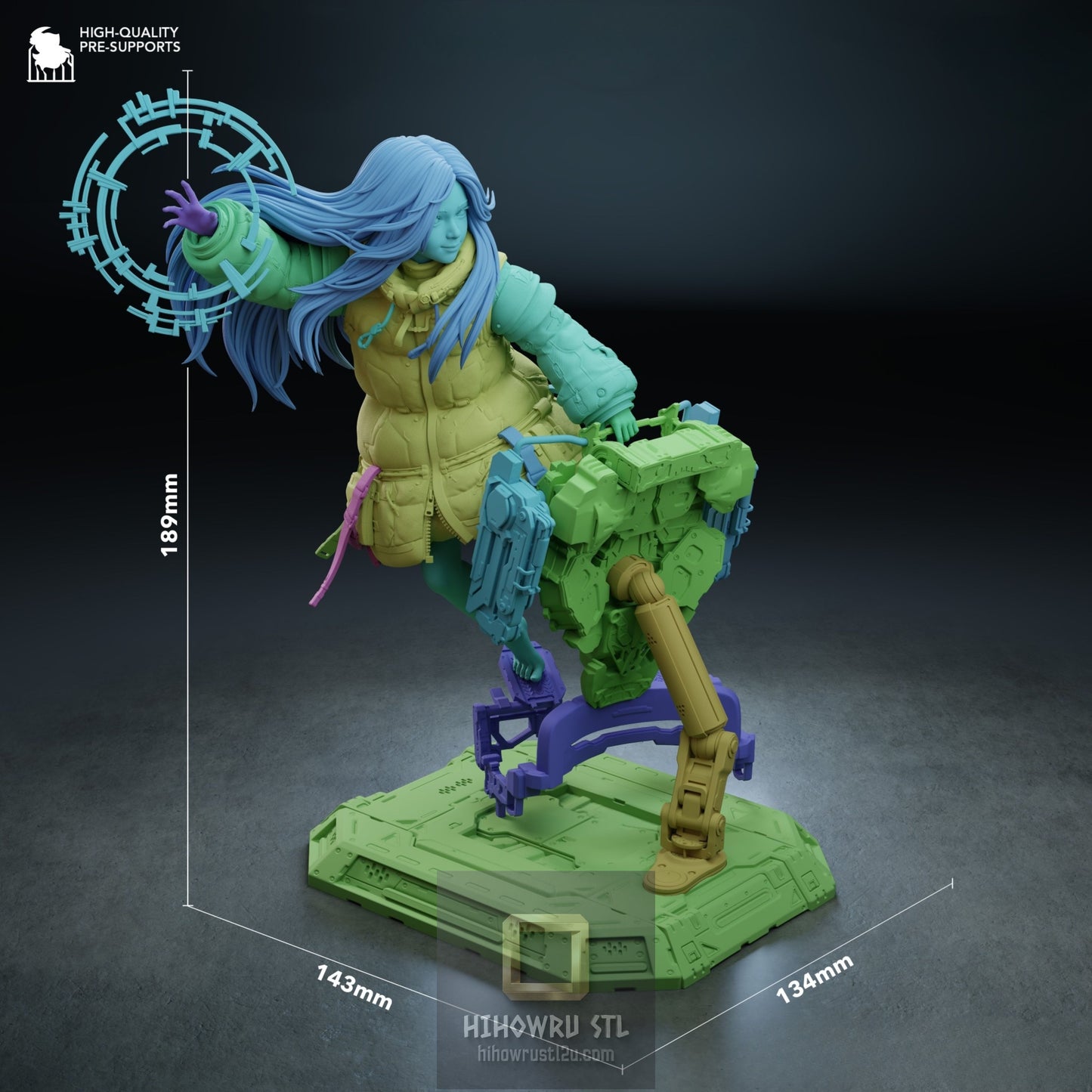 5190 Diana - Pragmata - STL 3D Print Files