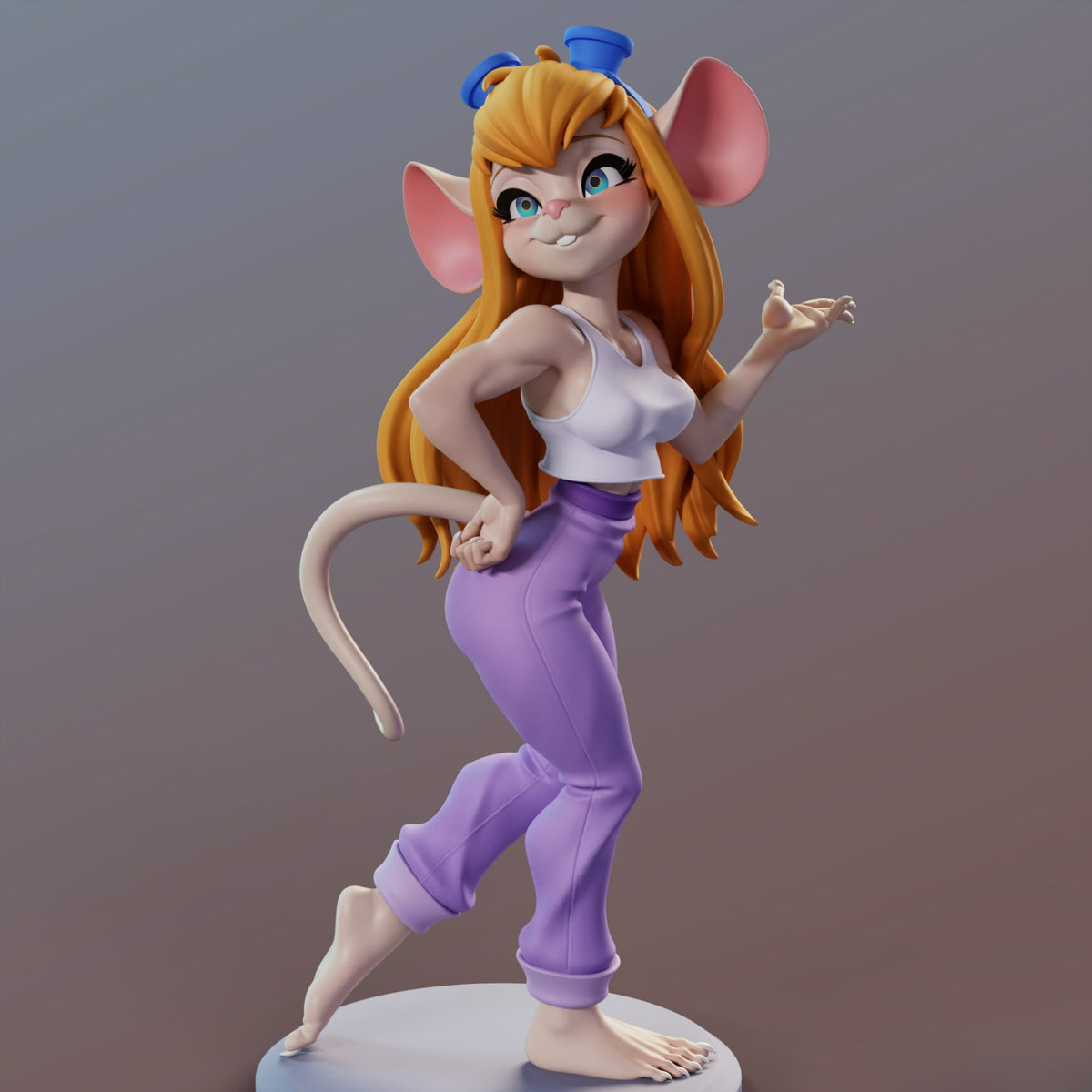 3659 Gadget Hackwrench NSFW - Chip 'n Dale Rescue Rangers - STL 3D Pri ...