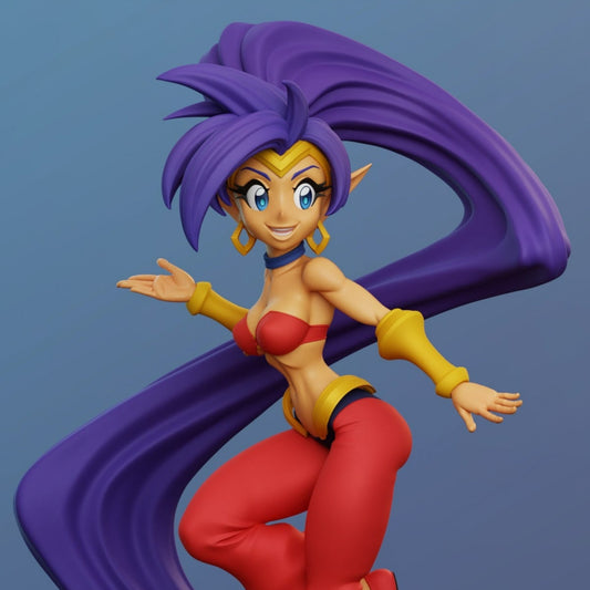 3797 Shantae - STL 3D Print Files