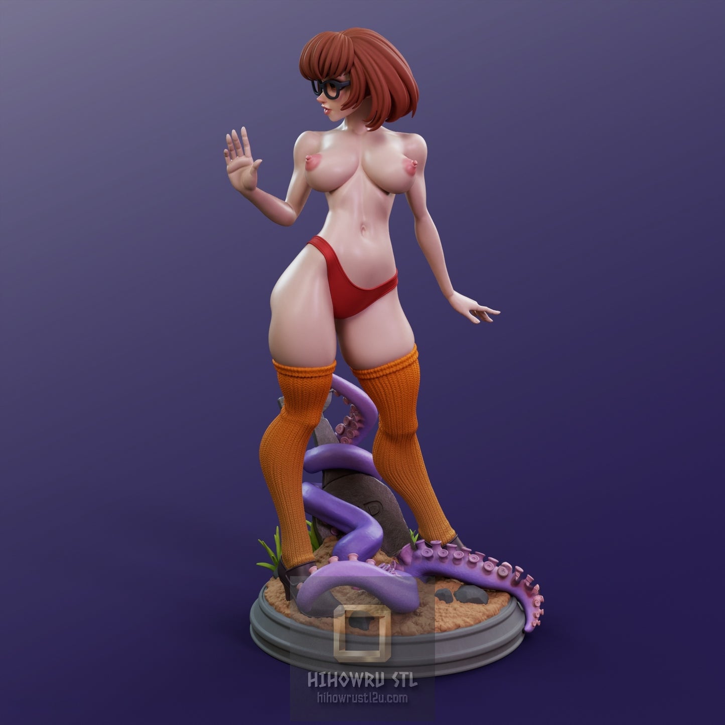 5433 Velma NSFW - Scooby Doo's - STL 3D Print Files