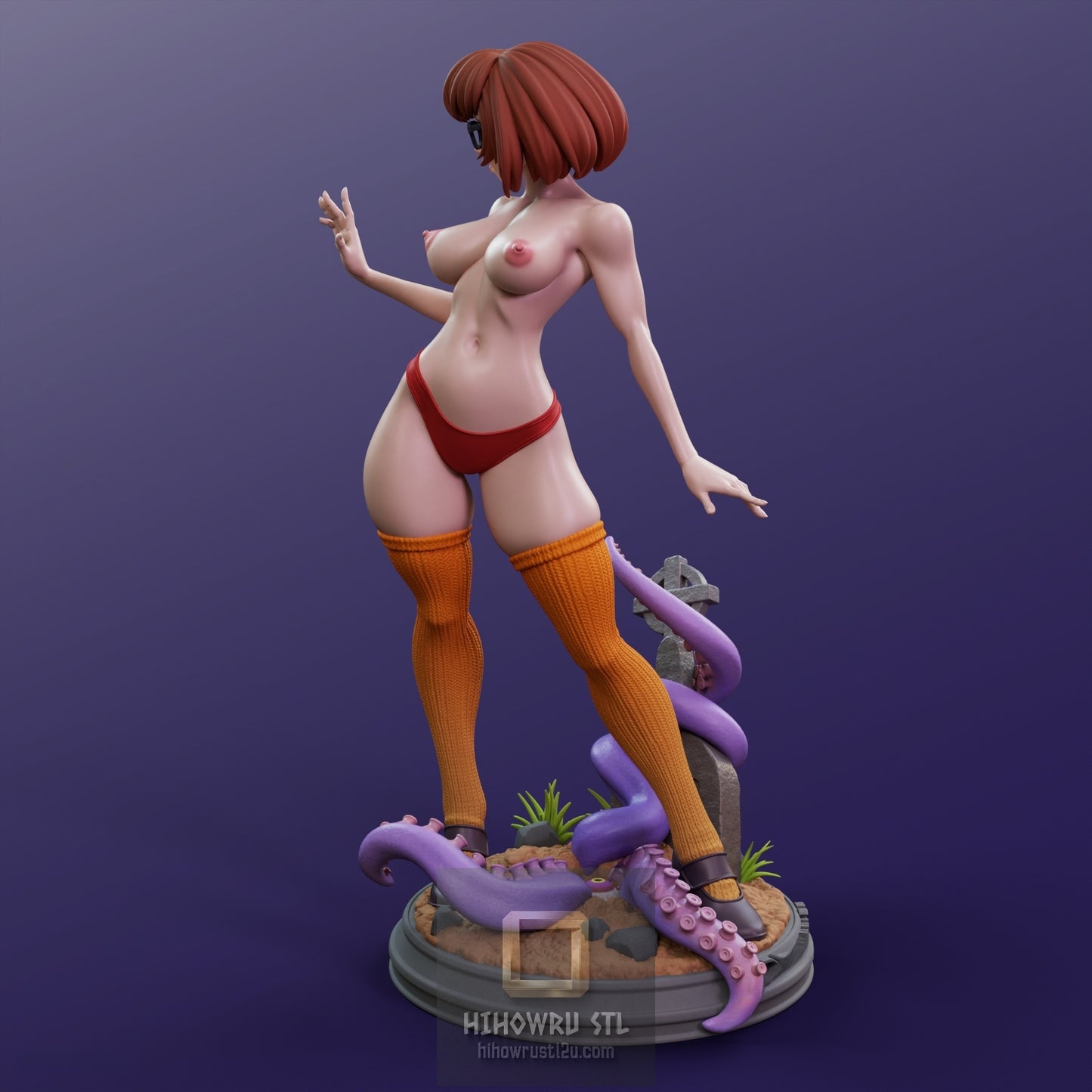 5433 Velma NSFW - Scooby Doo's - STL 3D Print Files