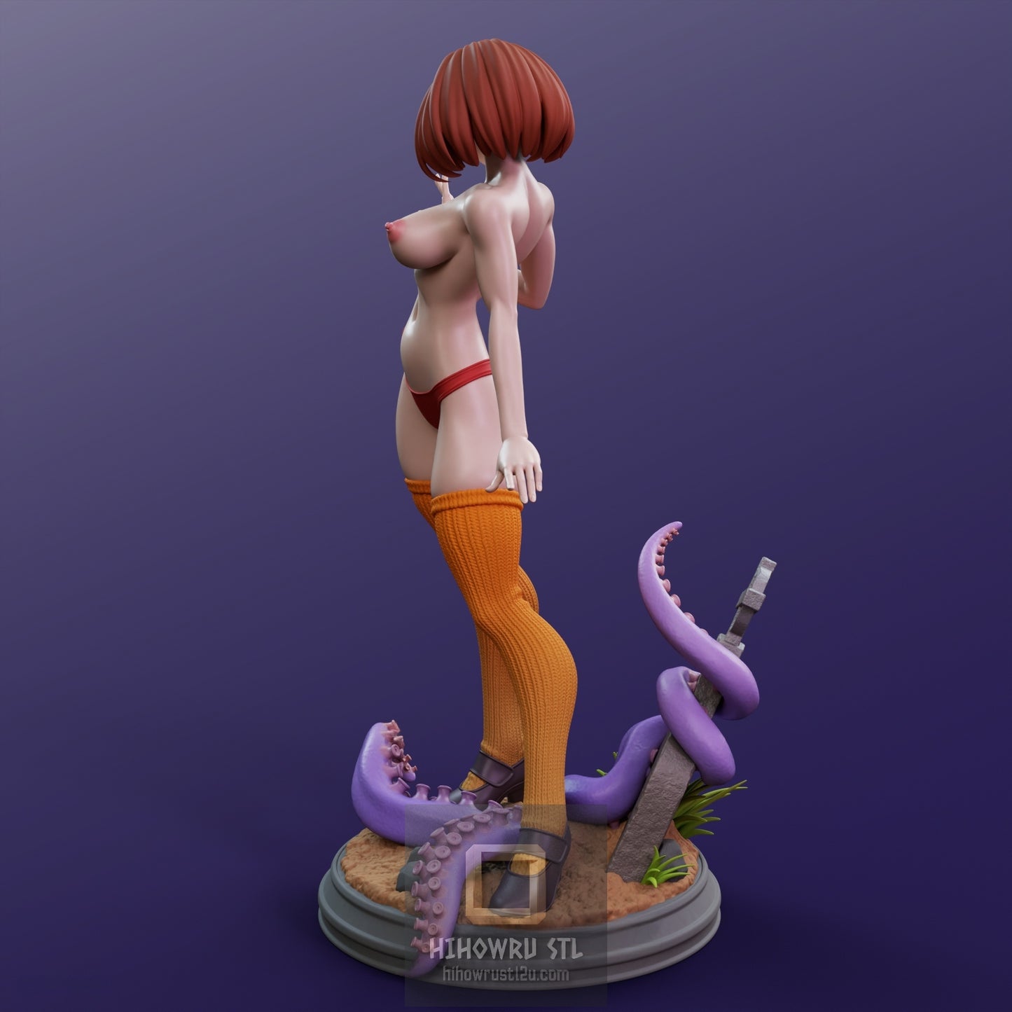 5433 Velma NSFW - Scooby Doo's - STL 3D Print Files