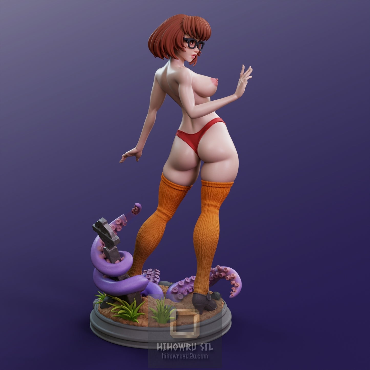5433 Velma NSFW - Scooby Doo's - STL 3D Print Files