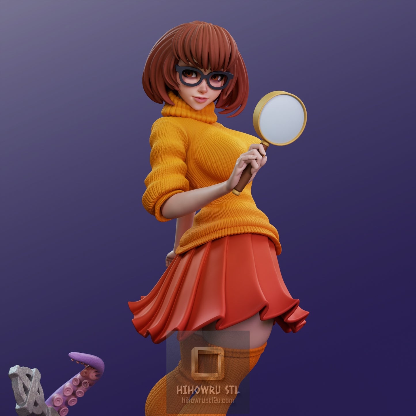 5433 Velma NSFW - Scooby Doo's - STL 3D Print Files
