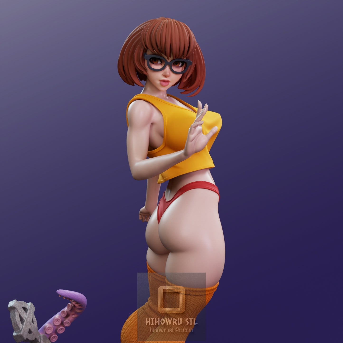 5433 Velma NSFW - Scooby Doo's - STL 3D Print Files