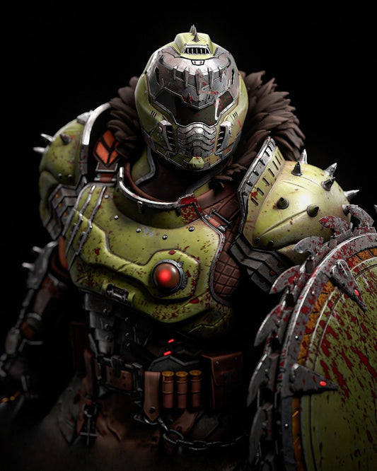 3944 Doom Slayer - Doom - STL 3D Print Files