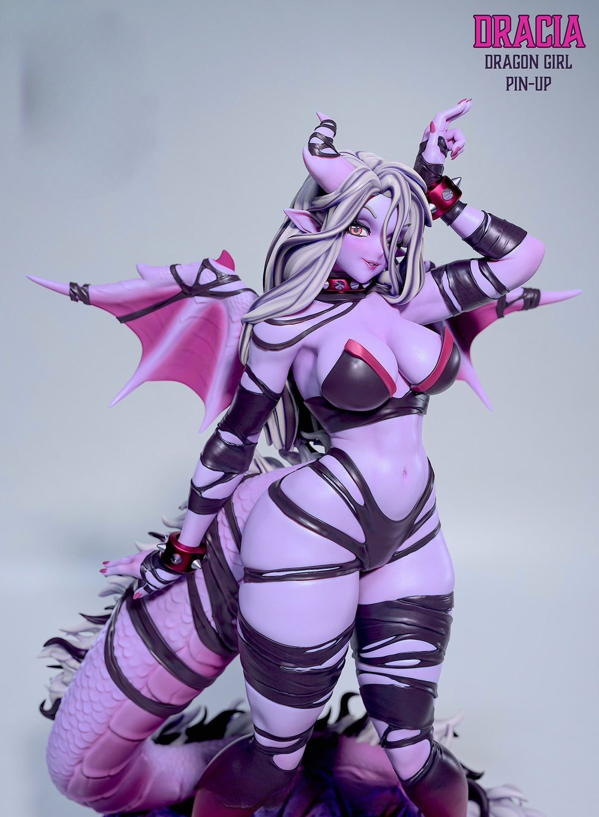 3105 Dracia - Dragon Girl - STL 3D Print Files