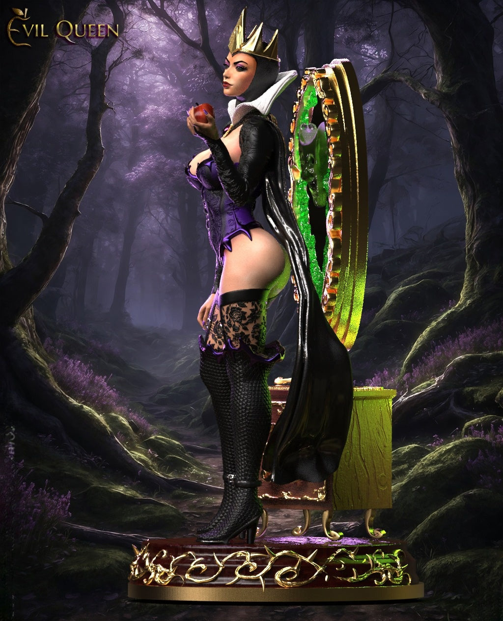 4225 Evil Queen - Snow White - STL 3D Print Files