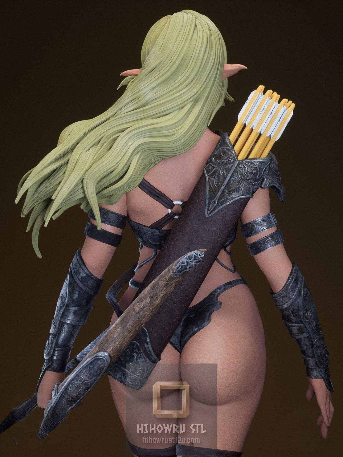 5510 Elf Archer NSFW  - STL 3D Print Files
