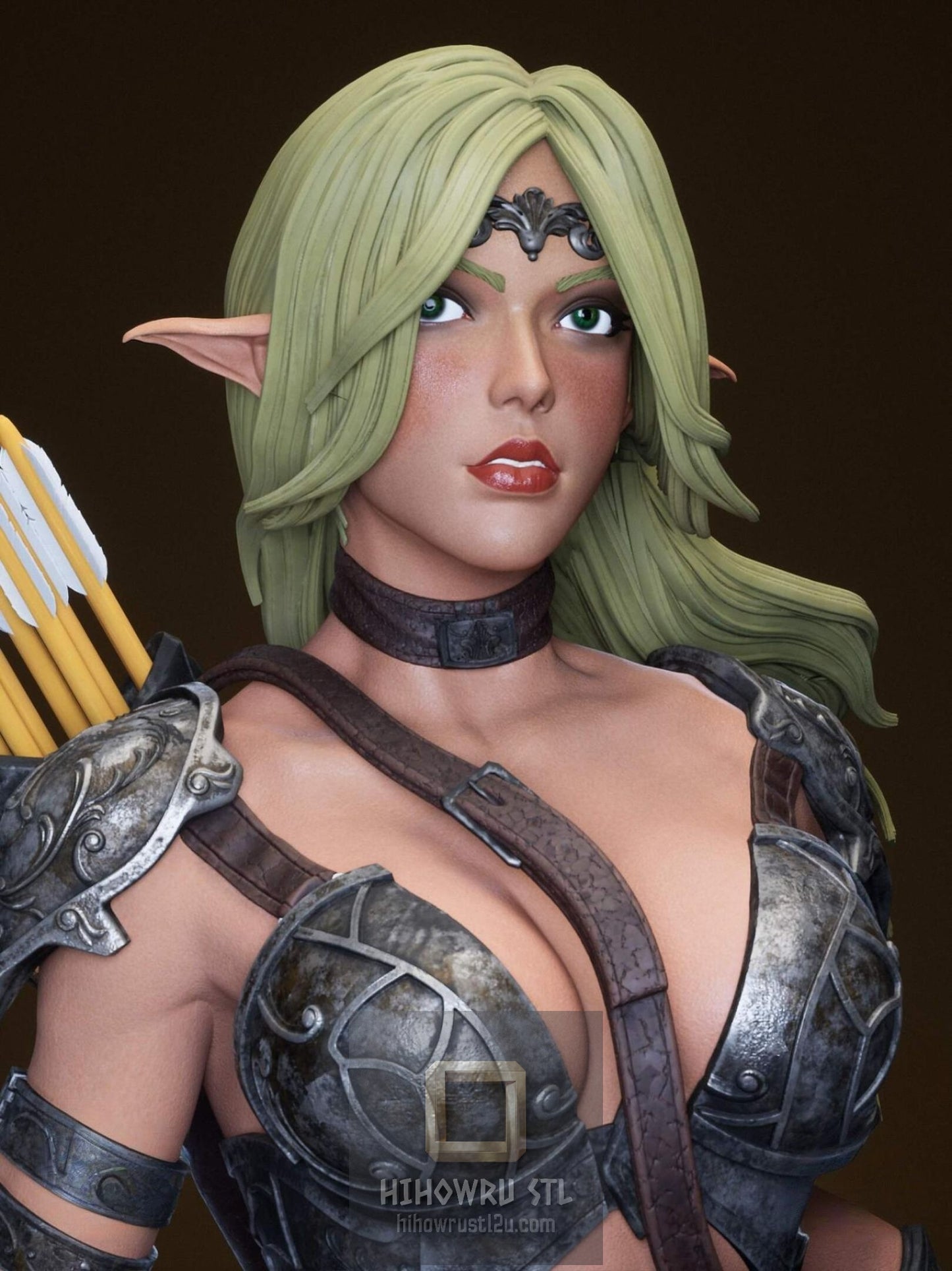 5510 Elf Archer NSFW  - STL 3D Print Files