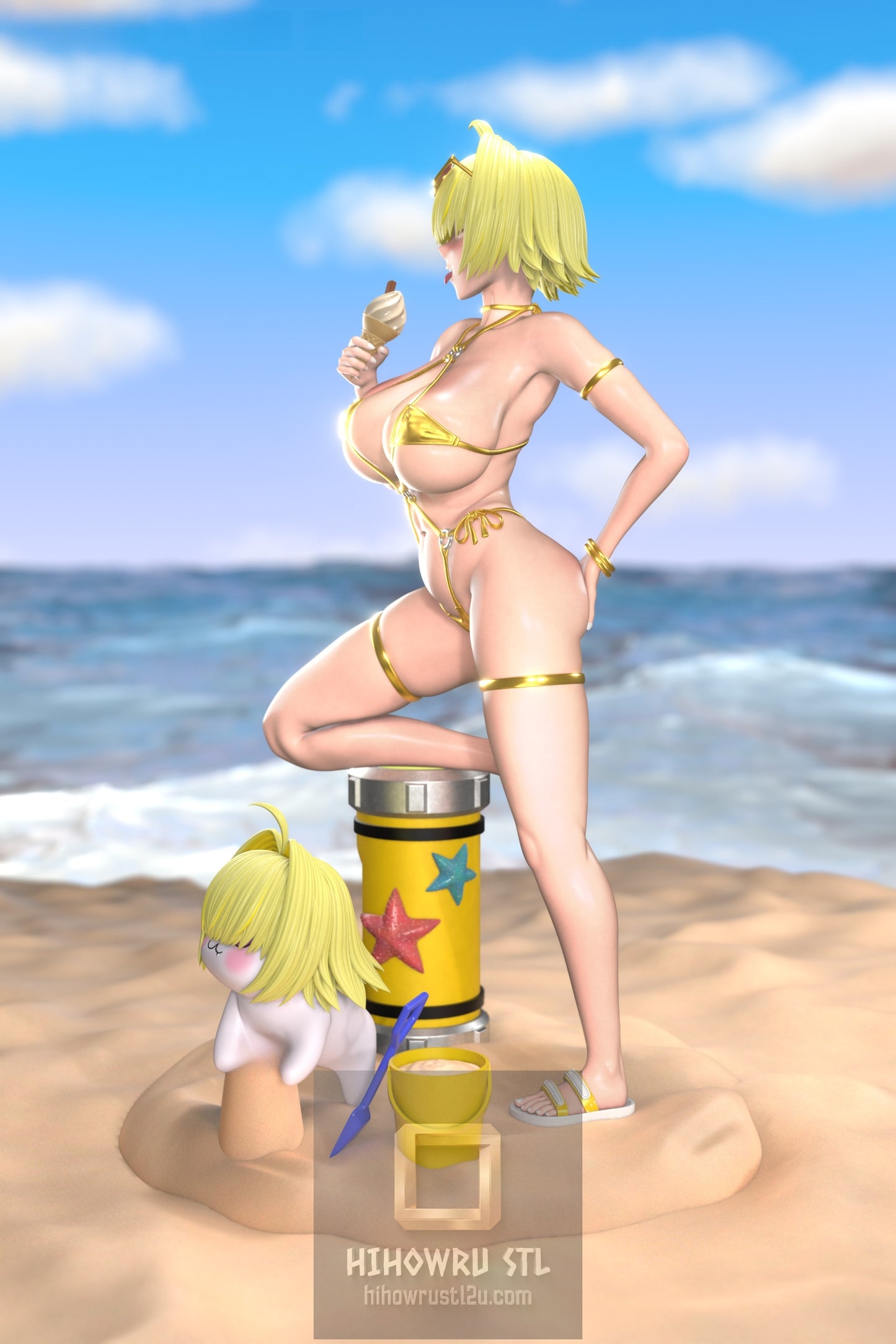 4924 Elegg NSFW - Nikke Goddess of Victory - STL 3D Print Files