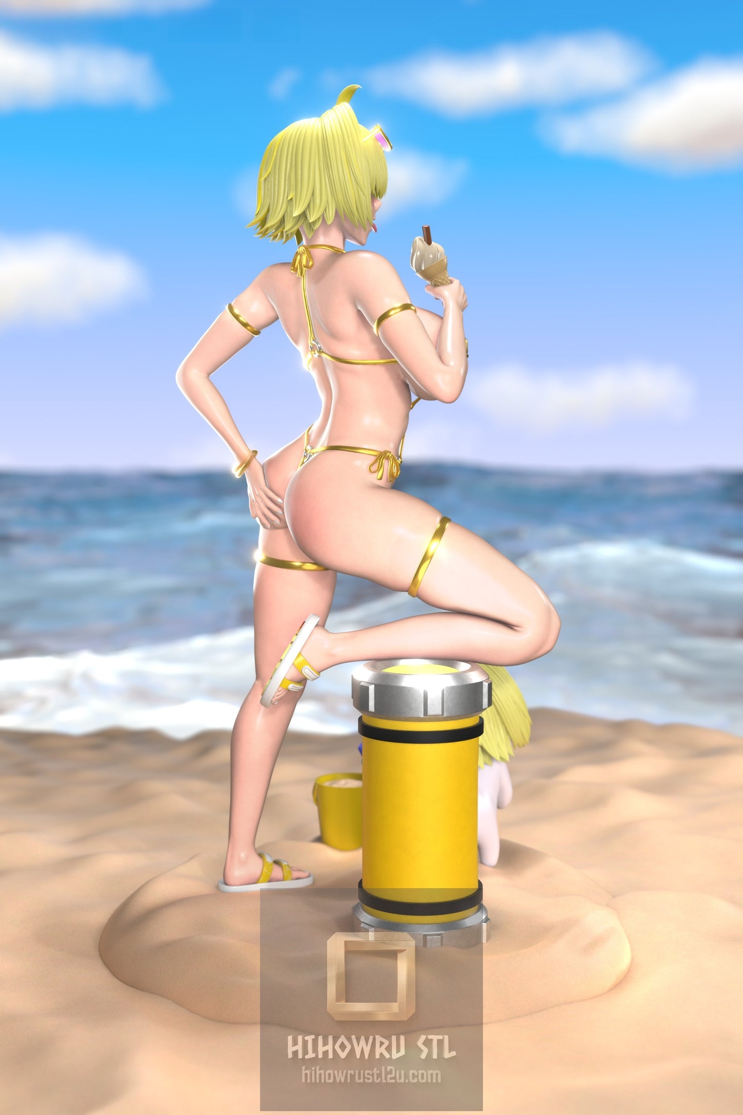 4924 Elegg NSFW - Nikke Goddess of Victory - STL 3D Print Files