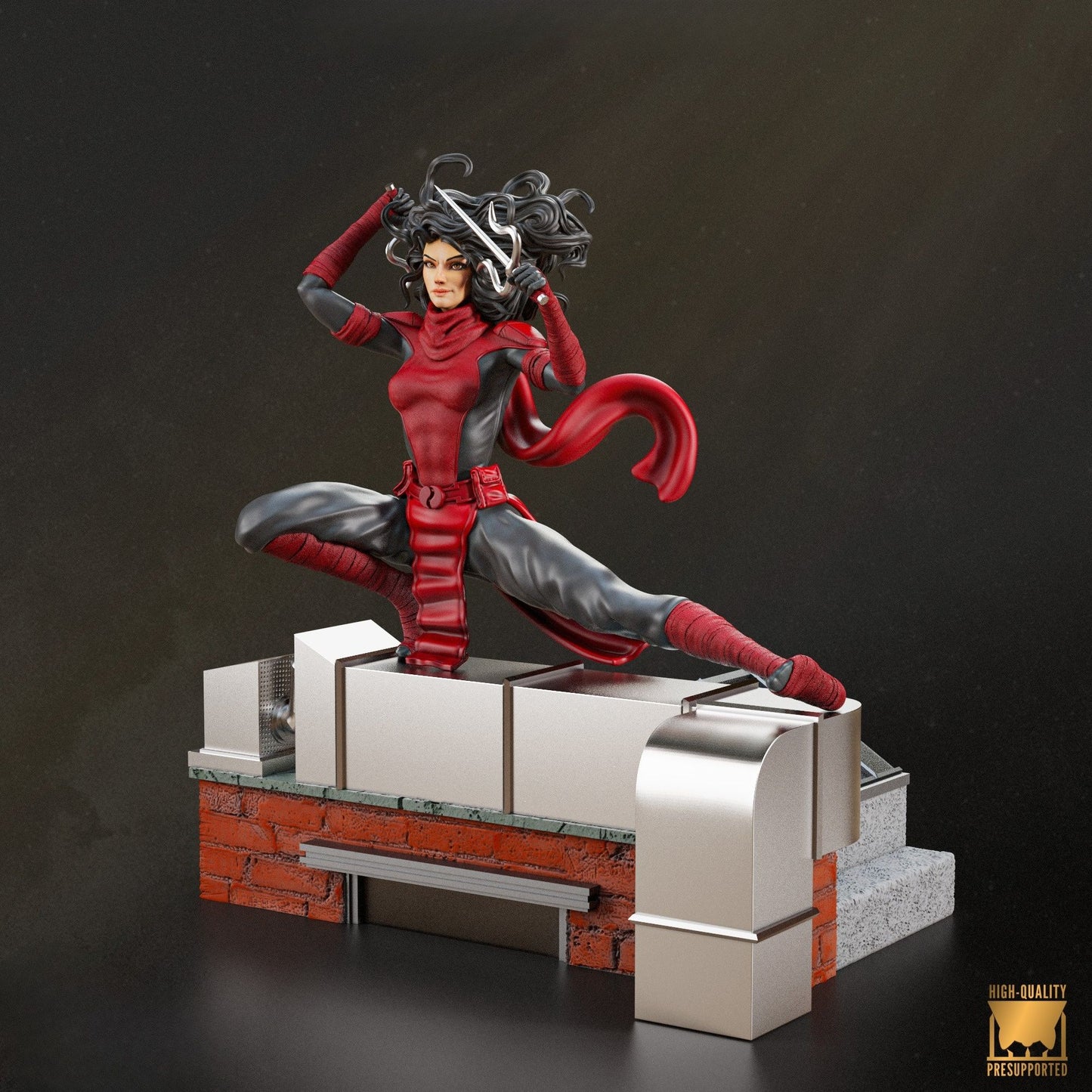 3970 Elektra - Daredevil - STL 3D Print Files