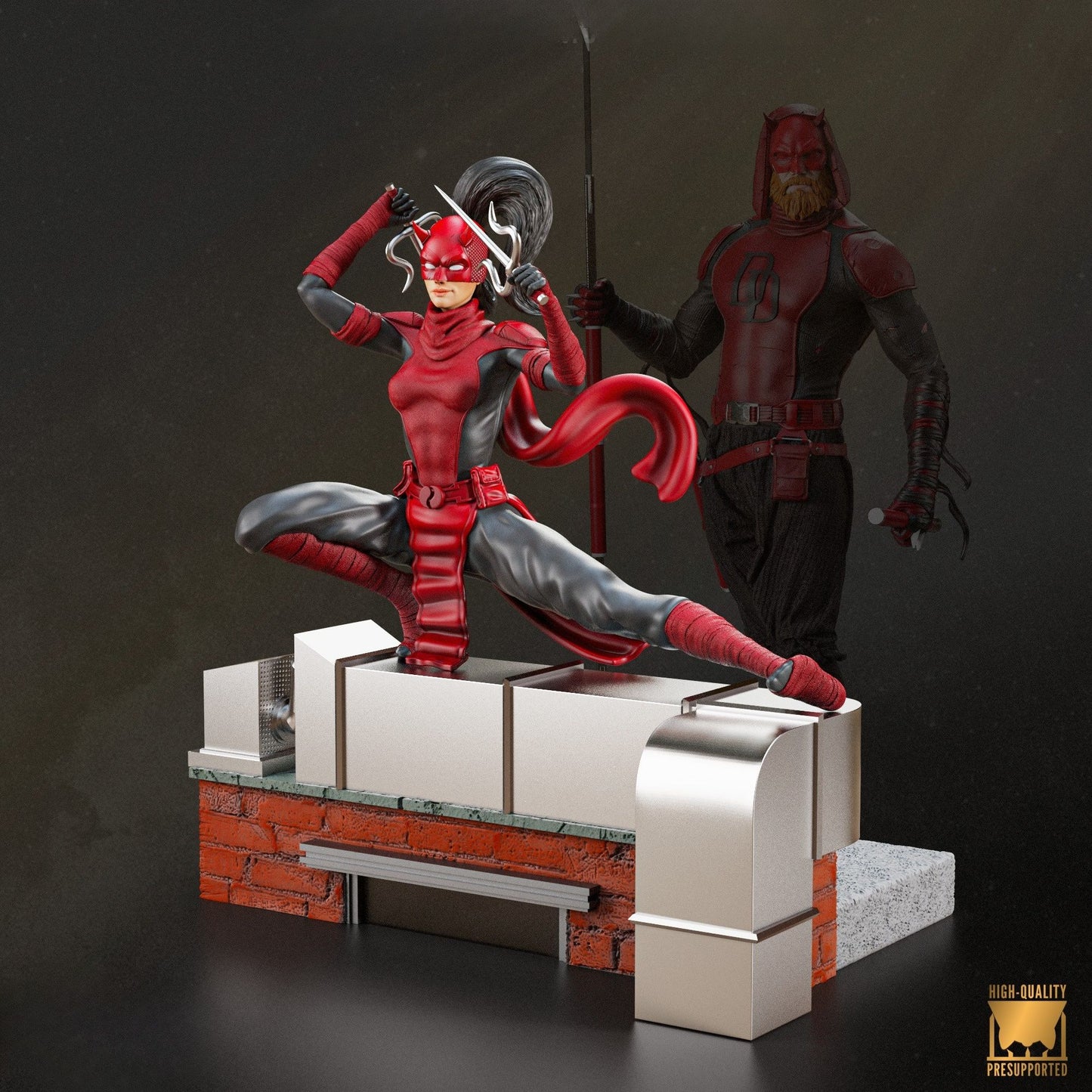 3970 Elektra - Daredevil - STL 3D Print Files
