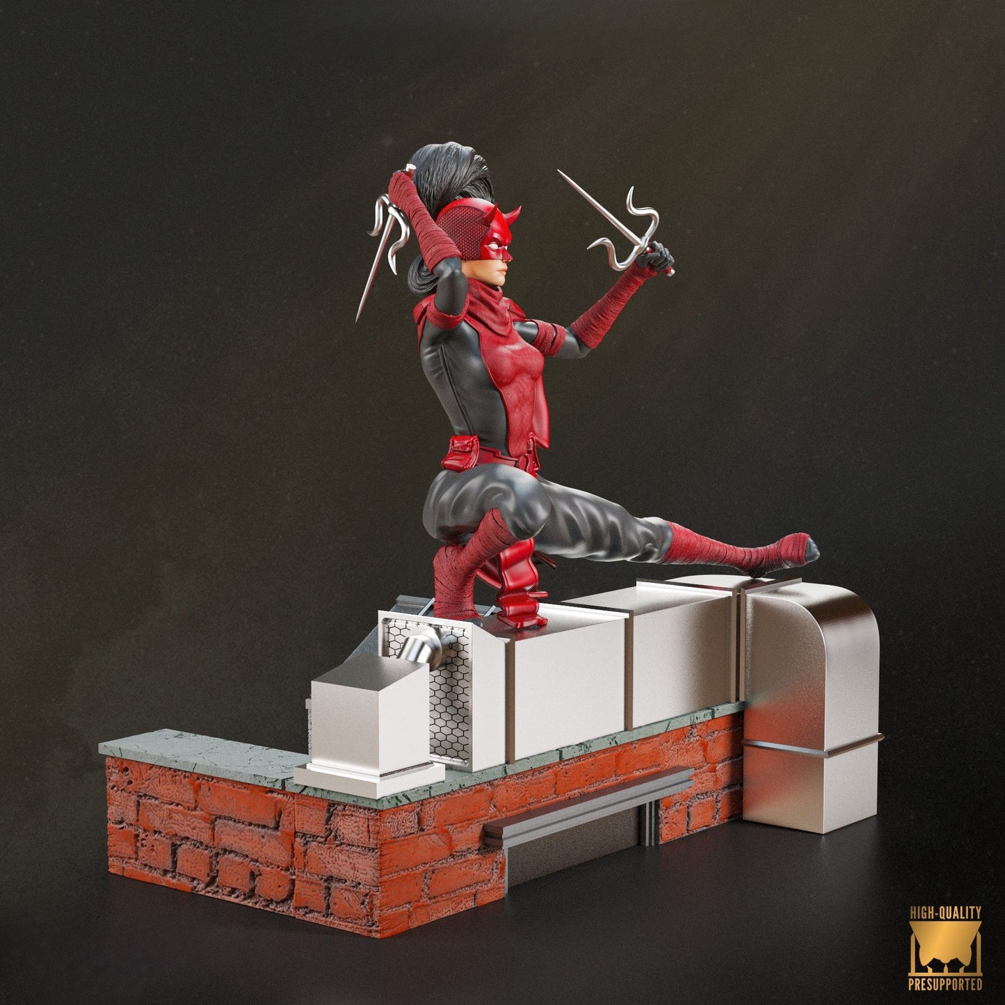 3970 Elektra - Daredevil - STL 3D Print Files