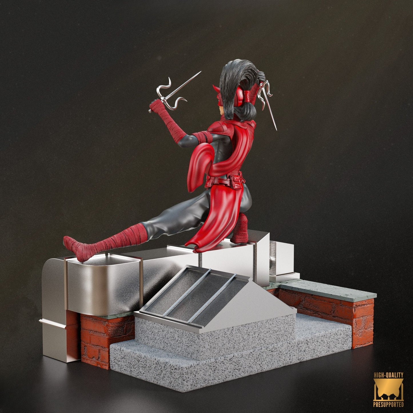 3970 Elektra - Daredevil - STL 3D Print Files