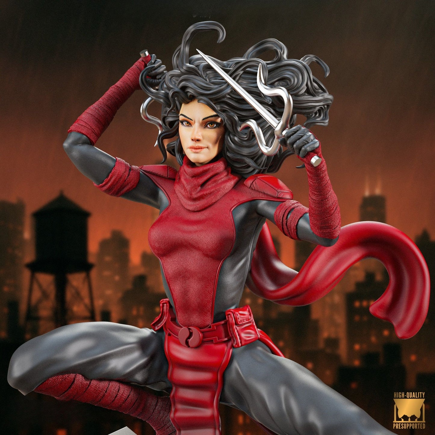 3970 Elektra - Daredevil - STL 3D Print Files