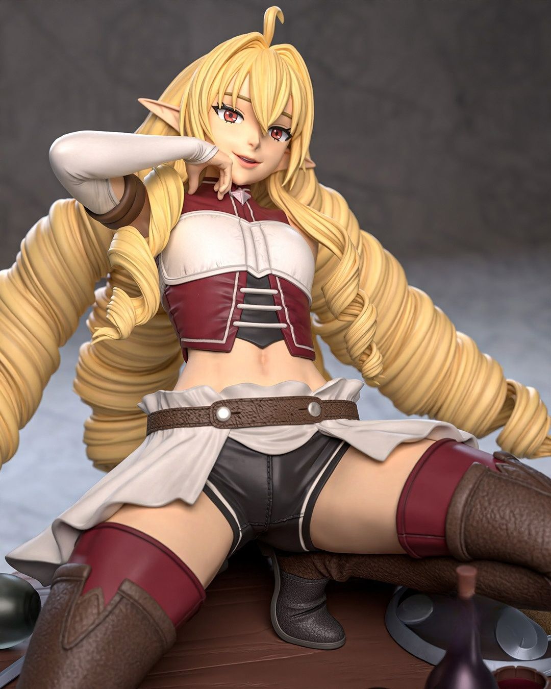 3626 Elinalise Dragonroad NSFW - Mushoku Tensei - STL 3D Print Files