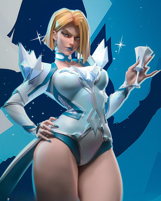 3987 Emma Frost - X-men - STL - 3d Print Files