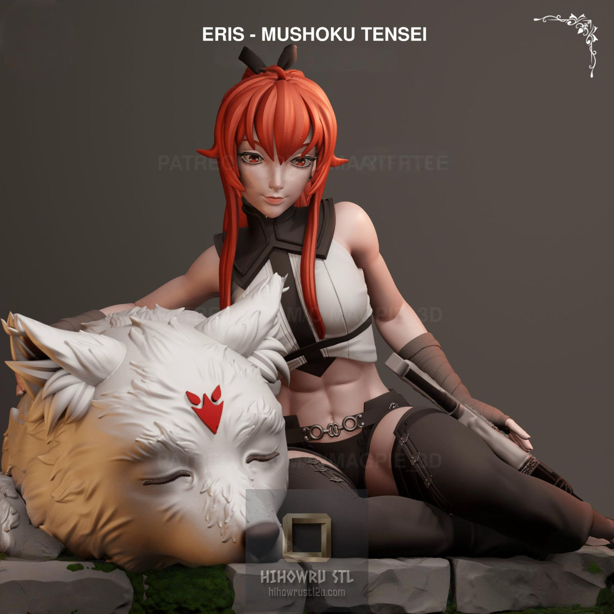 5580 Eris Greyrat NSFW - Mushoku Tensei - STL 3D Print Files