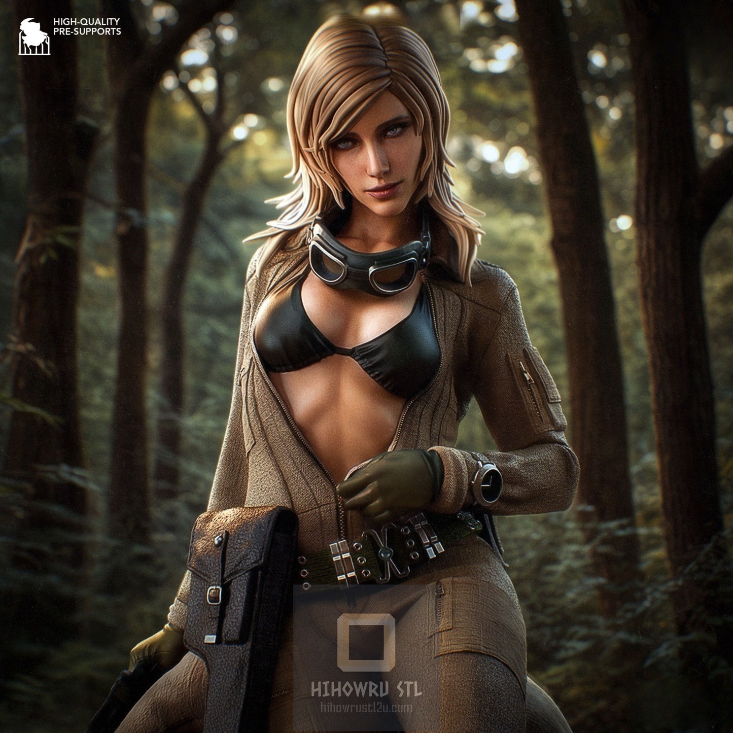 4395 EVA - Metal Gear Solid Delta - STL 3D Print Files