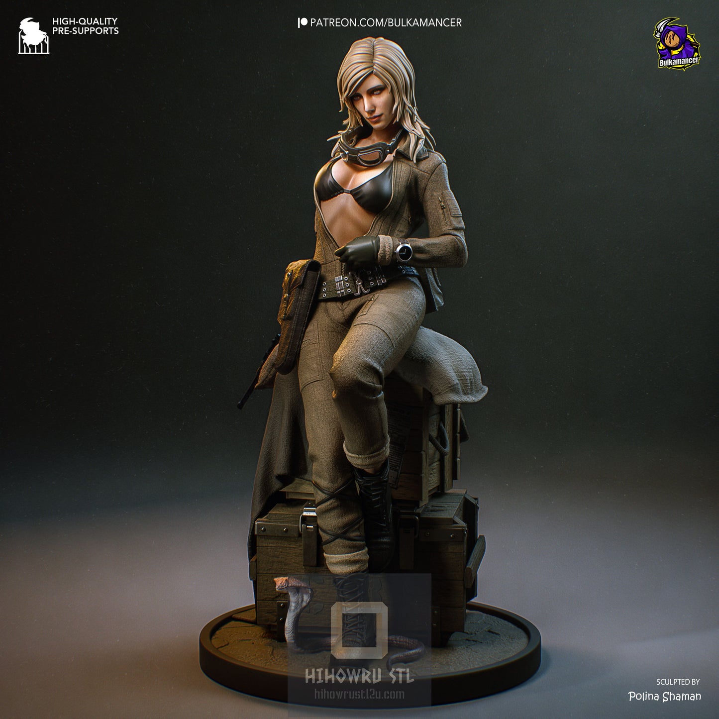 4395 EVA - Metal Gear Solid Delta - STL 3D Print Files