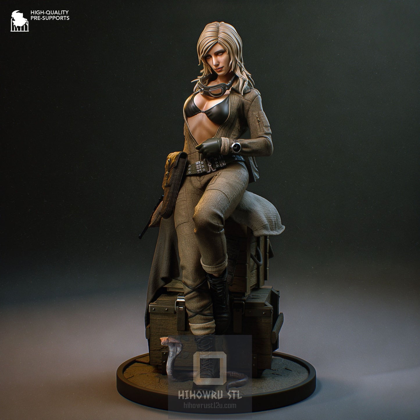 4395 EVA - Metal Gear Solid Delta - STL 3D Print Files